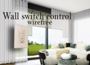Wall switch wireless control